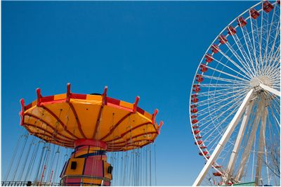 Picture Of Amusement Rides At Navy Pier