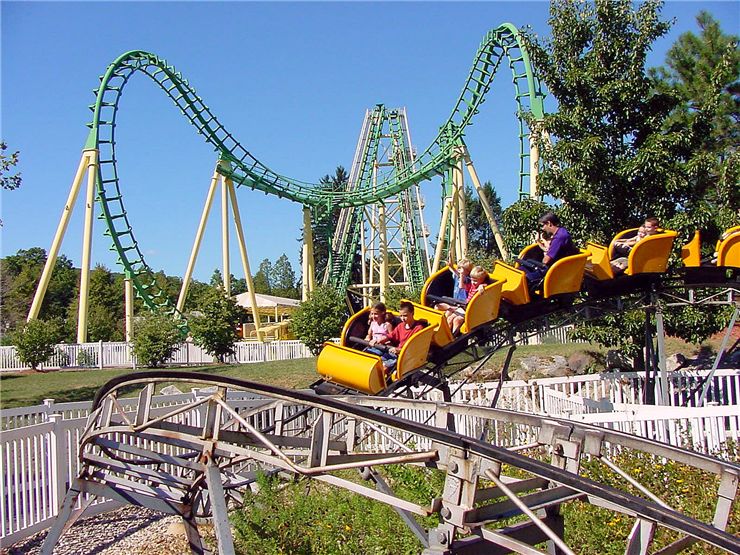 Picture Of Roller Coaster In Connecticut